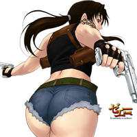 Render   Revy Photo Revy2.png - Black Lagoon, Transparent background PNG HD thumbnail