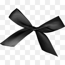 beautiful black ribbon, Black