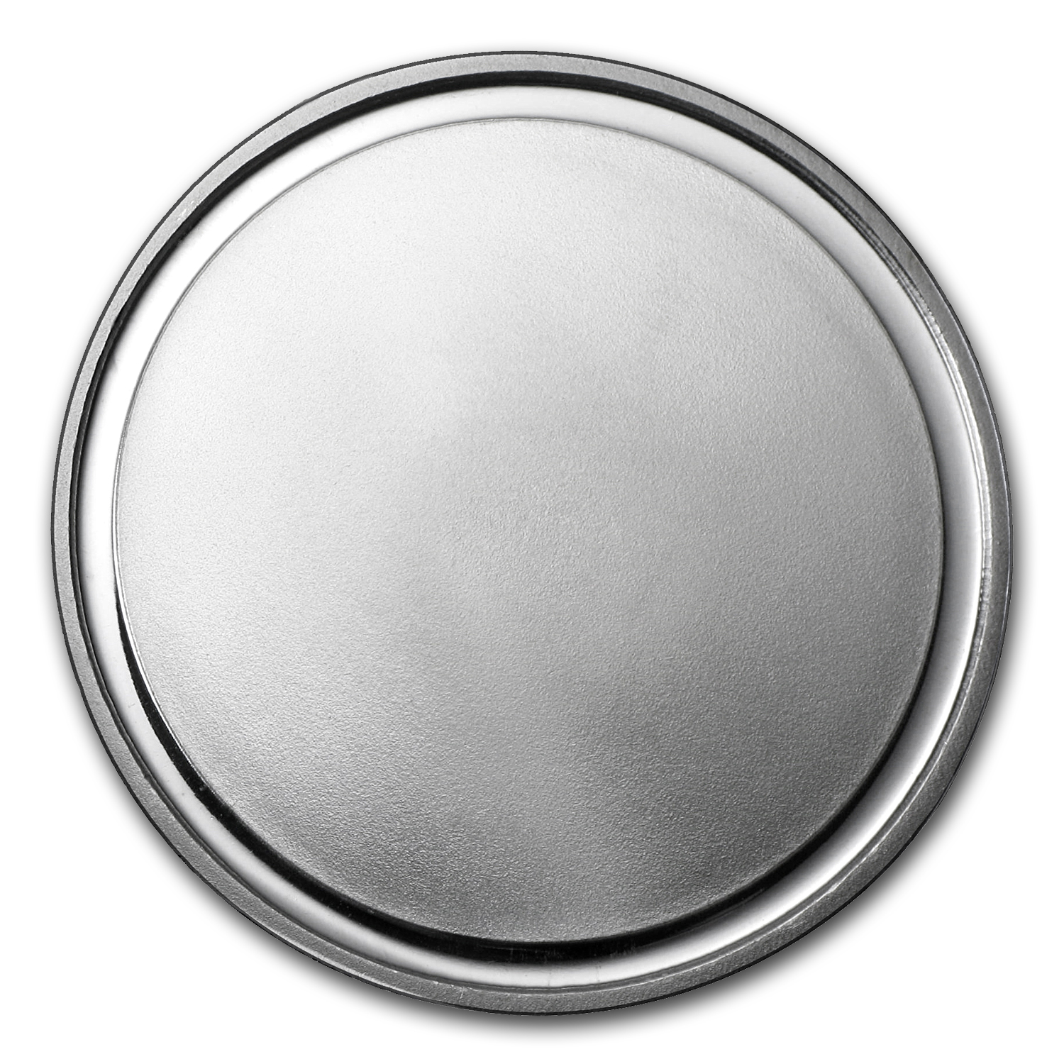 Blank 1 Oz Silver Coins - Blank Coin, Transparent background PNG HD thumbnail