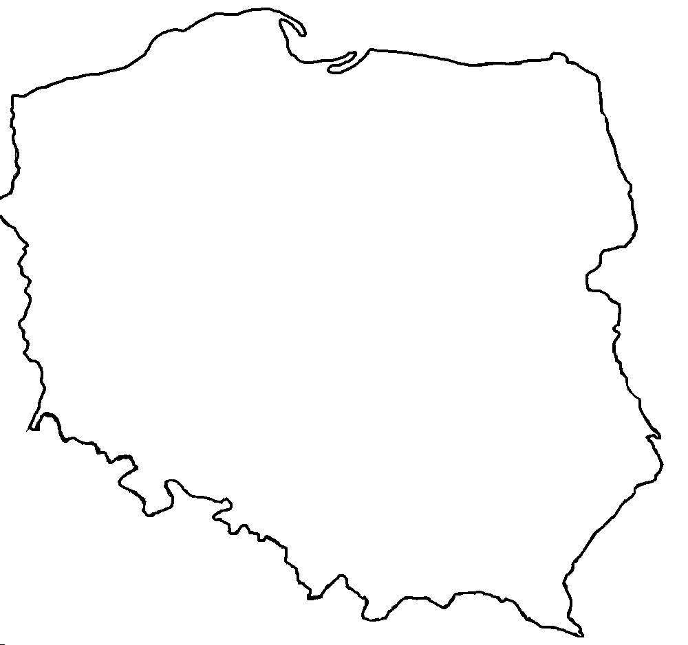 Blank Map Of Poland.png - Poland, Transparent background PNG HD thumbnail