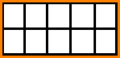 Blank Ten Frames.ten Frame.png - Blank Ten Frame, Transparent background PNG HD thumbnail