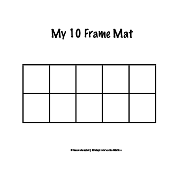 Ten Frame Mat - Blank Ten Frame, Transparent background PNG HD thumbnail