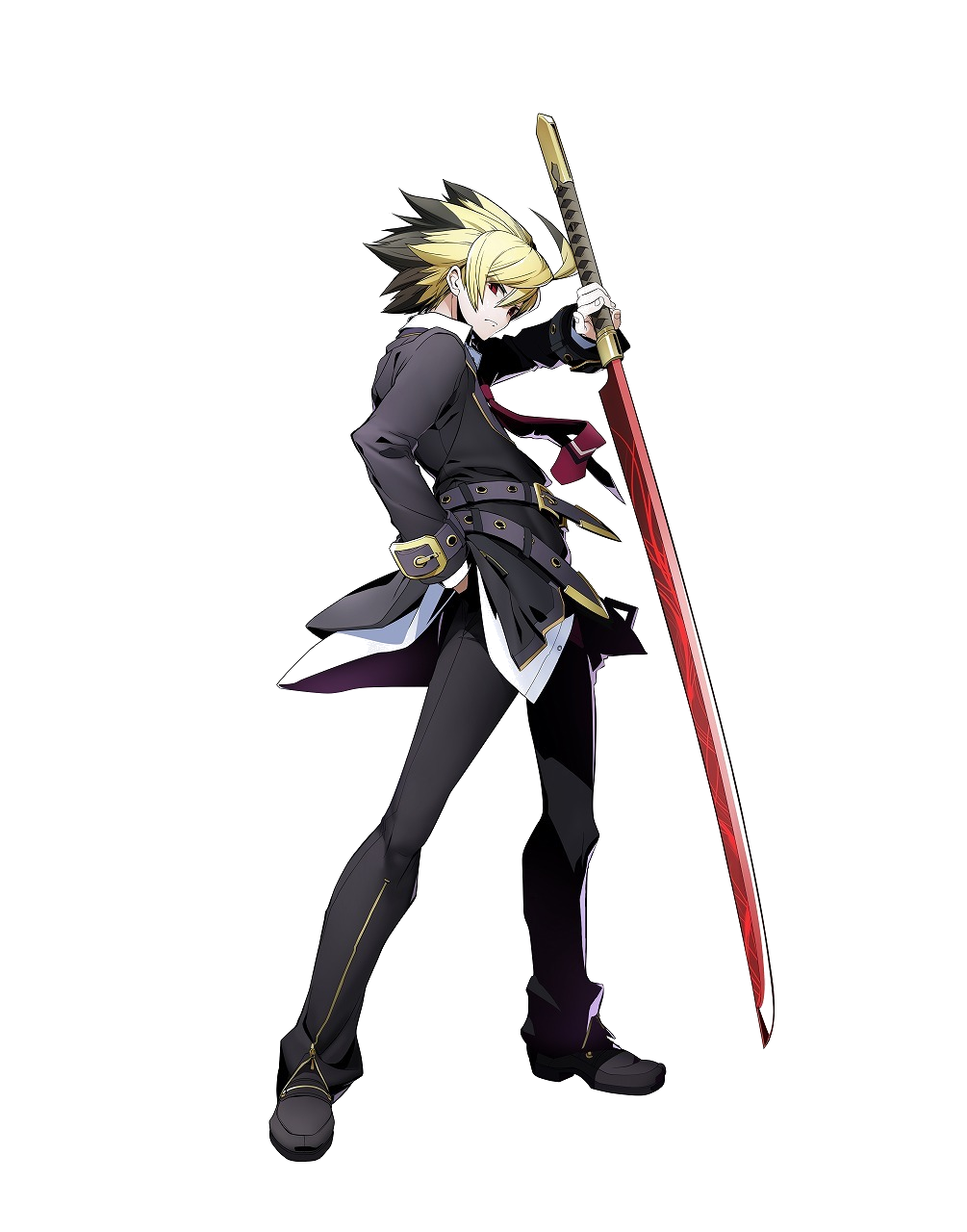 Hyde (Blazblue Cross Tag Battle, Character Select Artwork).png - Blazblue, Transparent background PNG HD thumbnail