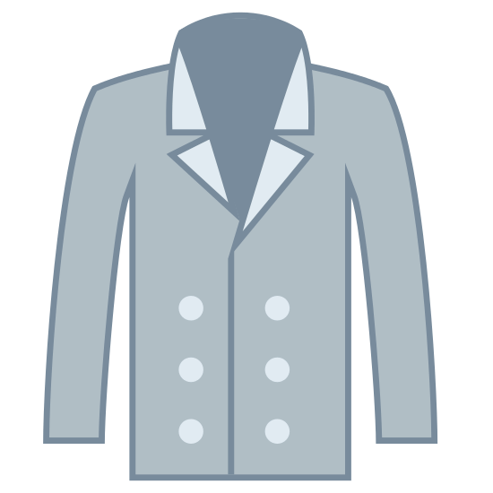 Coat Icon - Blazer, Transparent background PNG HD thumbnail