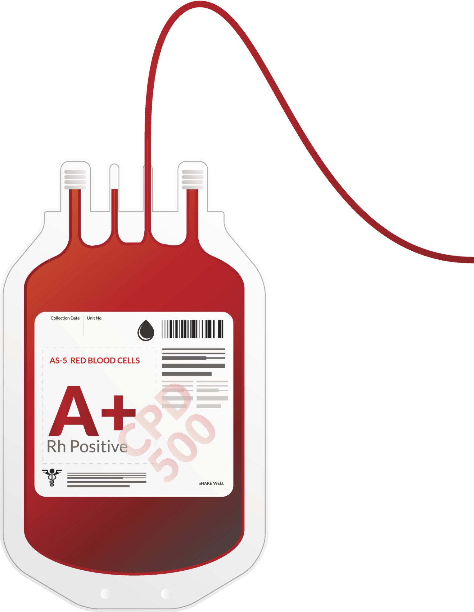 Blood Bag Clip Art - Blood Donation Bag, Transparent background PNG HD thumbnail
