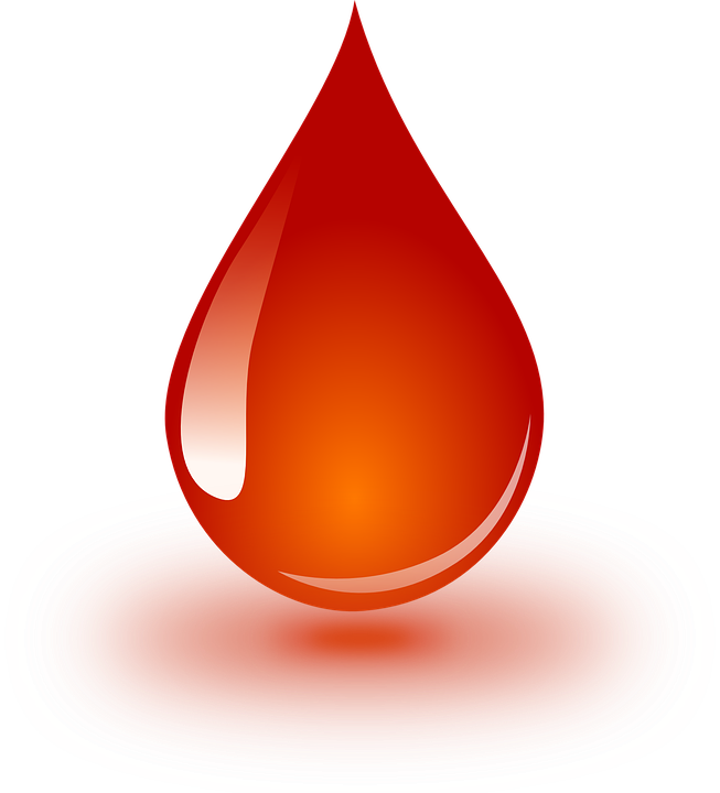 Blood Donation Drop Droplet Red Glossy Orange - Blood Donation, Transparent background PNG HD thumbnail