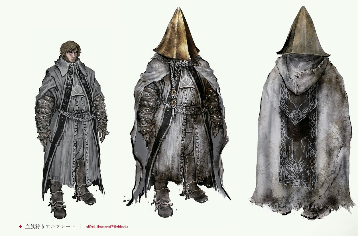 Alfred Concept Art Bloodborne.png - Bloodborne, Transparent background PNG HD thumbnail