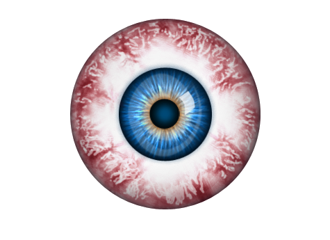 Bloodshot Eyeball! - Bloodshot Eyes, Transparent background PNG HD thumbnail
