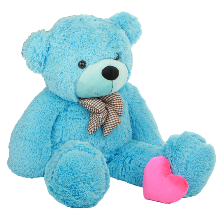 Blue teddy bear png PlusPng.c
