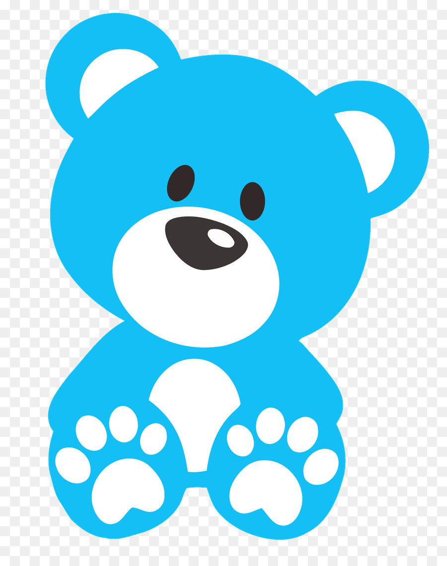 Teddy Bear Baby Blue Clip Art   Teddy Bear - Blue Bear, Transparent background PNG HD thumbnail