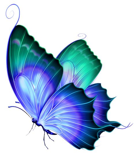 Blue Butterflies Png Image #26544 - Butterfly Design, Transparent background PNG HD thumbnail