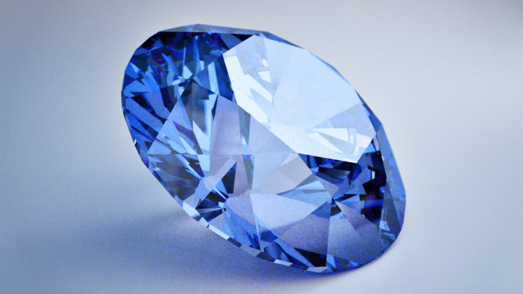 Blue diamond pattern HD wallp