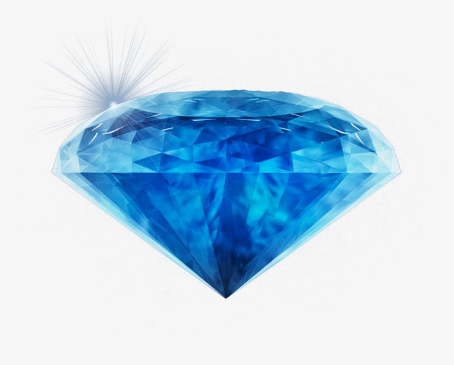 Blue Diamond Light, Diamond, Glowing, Light Png Image And Clipart - Blue Diamond, Transparent background PNG HD thumbnail