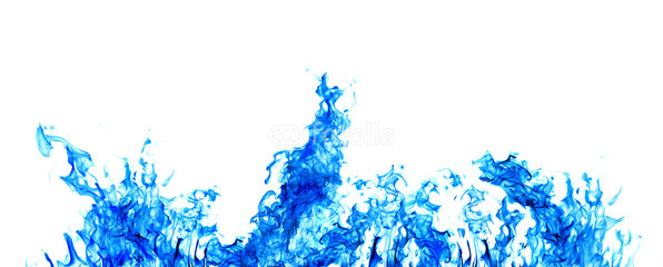 Blue Flame White Background - Blue Flame, Transparent background PNG HD thumbnail