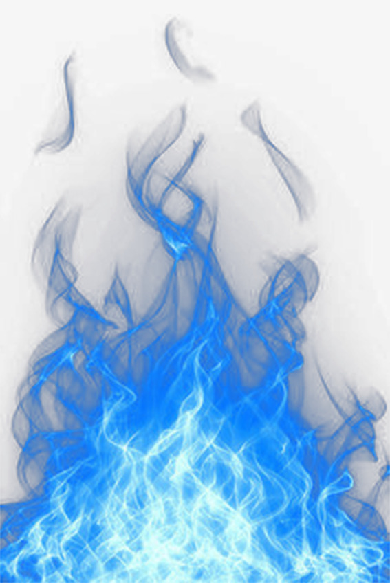 The blue flame by delouded15 