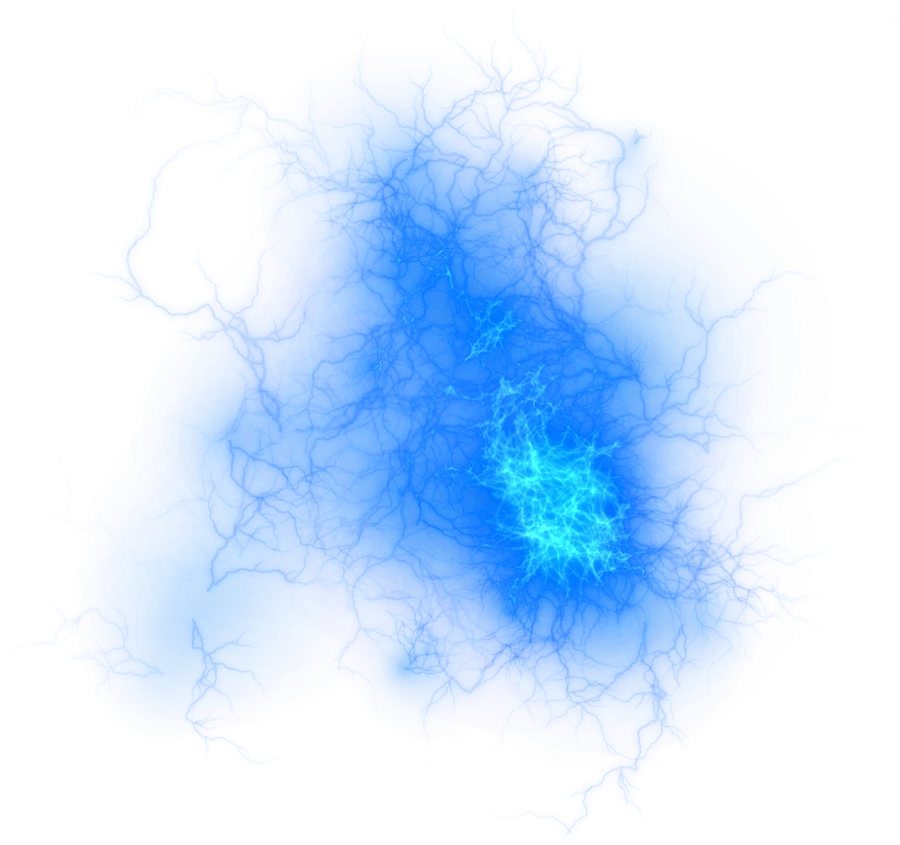 Lightning Png Picture - Blue Flame, Transparent background PNG HD thumbnail