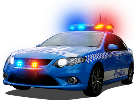 Police Car Png - Blue Police Car, Transparent background PNG HD thumbnail