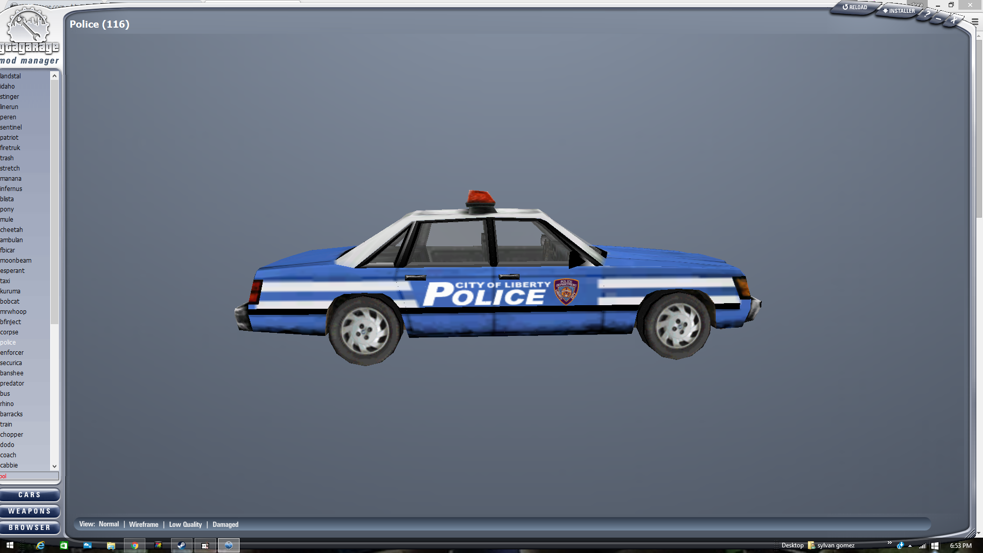 Blue Police Car Png - V7Rpebb.jpg Xpgtxnm.png, Transparent background PNG HD thumbnail