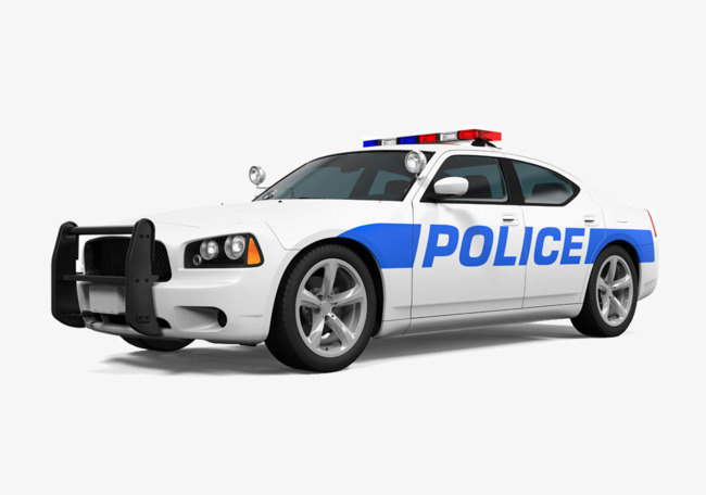 White Police Car, Vehicle, Policemen, Police Department Png Image And Clipart - Blue Police Car, Transparent background PNG HD thumbnail