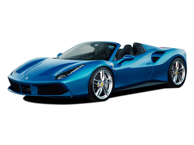 Ferrari 488 Base - Blue Race Car, Transparent background PNG HD thumbnail
