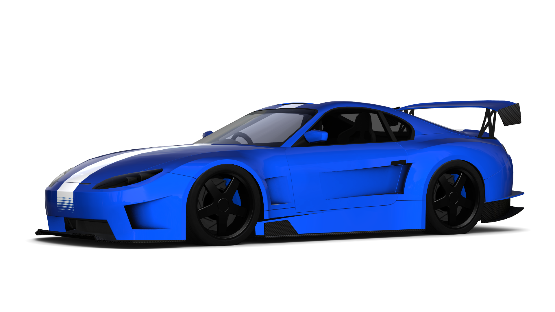 Blue Ford GT Race Car PNG Ima