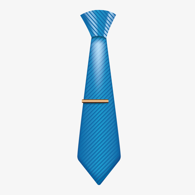 Blue Tie, Blue, Tie, Cartoon Png And Vector - Blue Tie, Transparent background PNG HD thumbnail