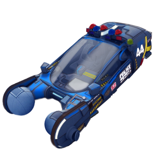 512X512 Pixel - Blue Toy Car, Transparent background PNG HD thumbnail