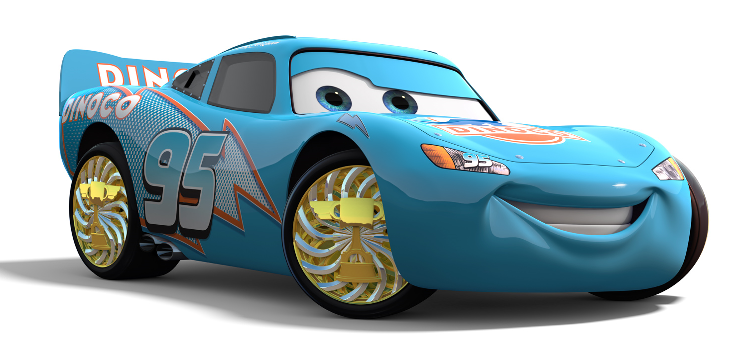 Lightning Mcqueen Bling Bling Cars.png - Blue Toy Car, Transparent background PNG HD thumbnail