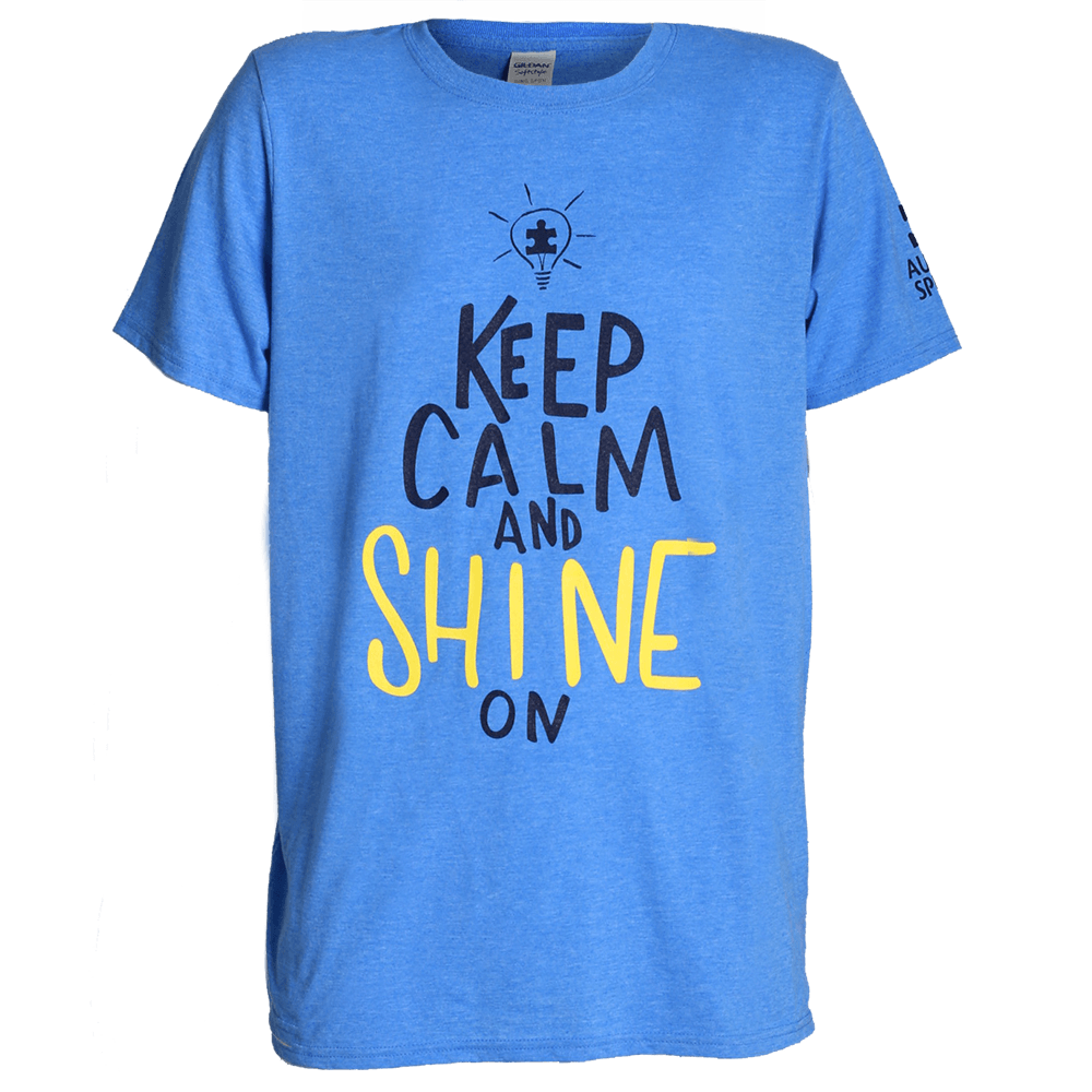 Blue Tshirt Png - Keep Calm And Shine On T Shirt   At17012, Transparent background PNG HD thumbnail