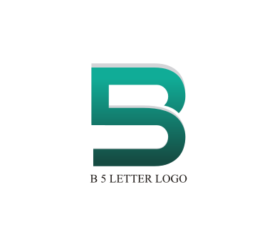B 5 Letter Logo Design Download | Vector Logos Free Download | List Of Premium Logos Free Download | Alphabet Logos Free Download   Eat Logos - Bo Vector, Transparent background PNG HD thumbnail