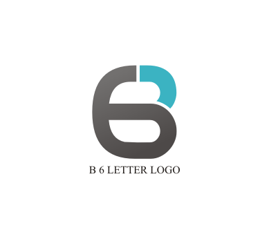 B 6 Letter Logo Design Download | Vector Logos Free Download | List Of Premium Logos Free Download | Alphabet Logos Free Download   Eat Logos - Bo Vector, Transparent background PNG HD thumbnail