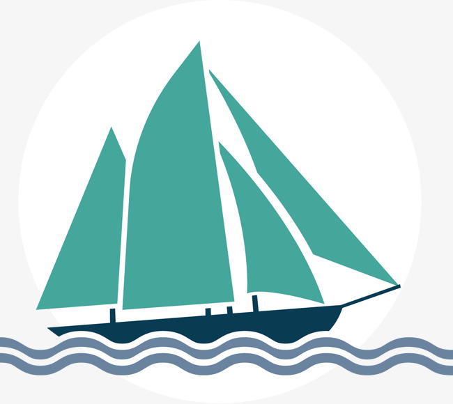 Sailing Boat In The Sea, Sail, Sailboat, Ship Png And Vector - Boat In The Sea, Transparent background PNG HD thumbnail