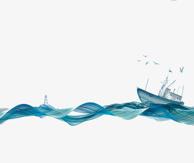 Waves In The Front Of The Boat Trip, Blue, Wave, Steamship Png And - Boat Trip, Transparent background PNG HD thumbnail