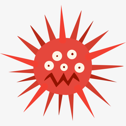 Spiny Cell Body, Cancer Cell Cartoon, Bacterial Map Png And Psd - Body Cell, Transparent background PNG HD thumbnail