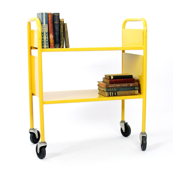 Library Book Cart - Book Cart, Transparent background PNG HD thumbnail
