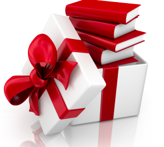 Healthy Holiday Gifts: Books - Book Gift, Transparent background PNG HD thumbnail