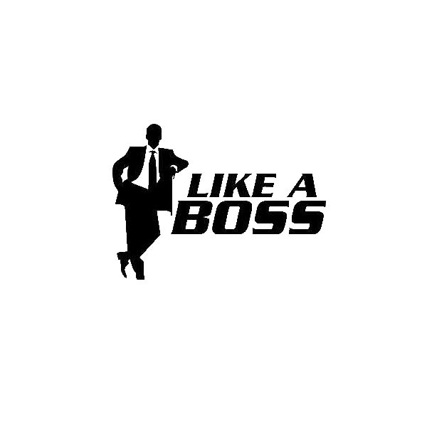 Like A Boss Png Transparent Image - Boss Black And White, Transparent background PNG HD thumbnail