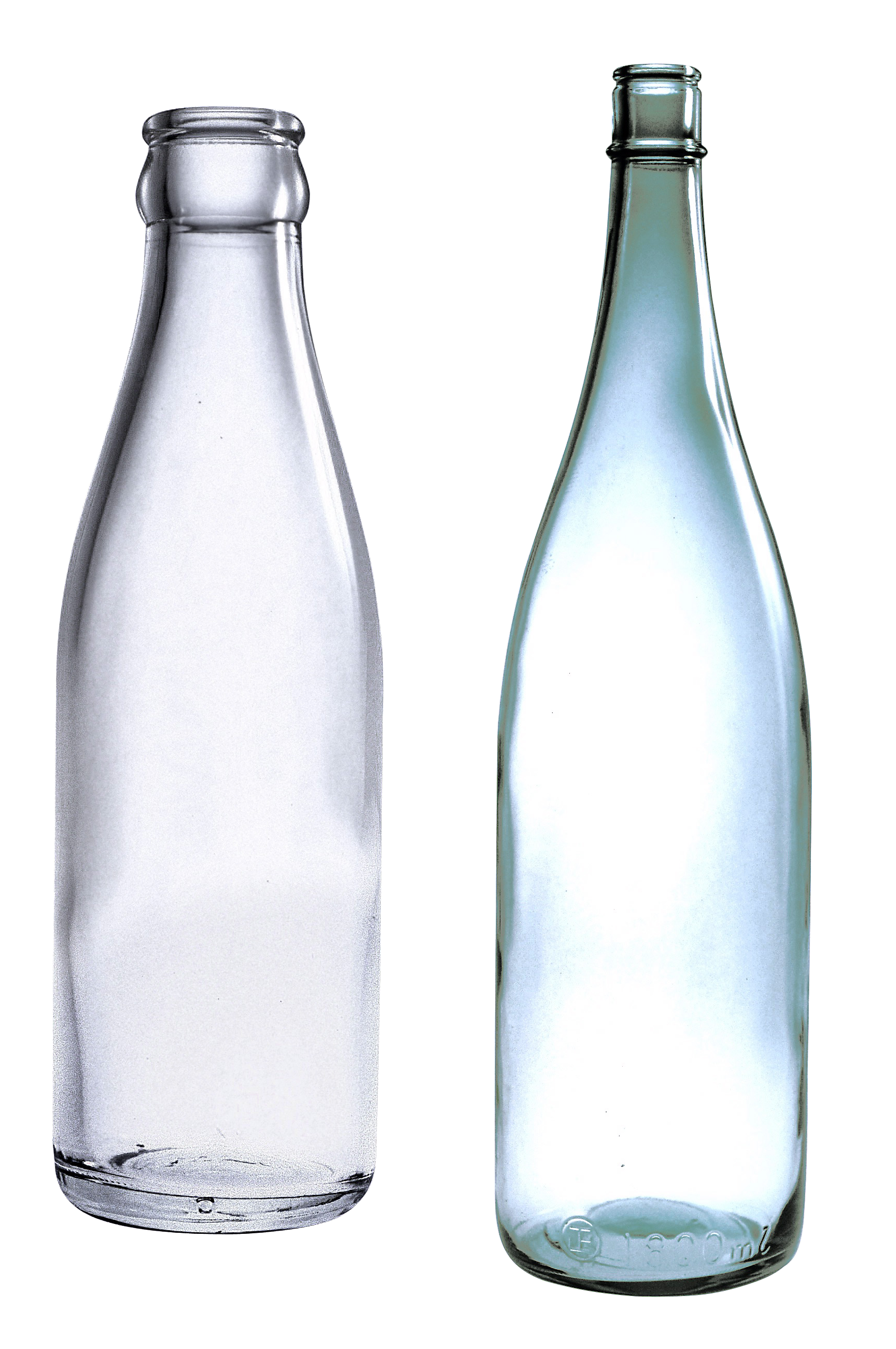 Empty Glass Bottles Png Image - Bottle, Transparent background PNG HD thumbnail