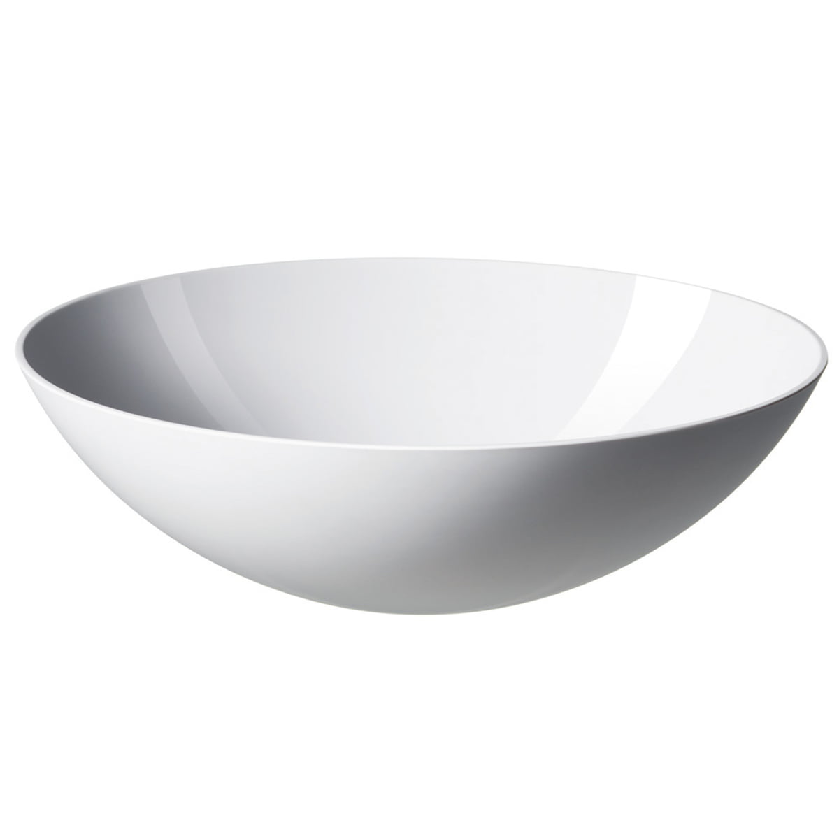 Krenit Salad Bowl, White - Bowl, Transparent background PNG HD thumbnail