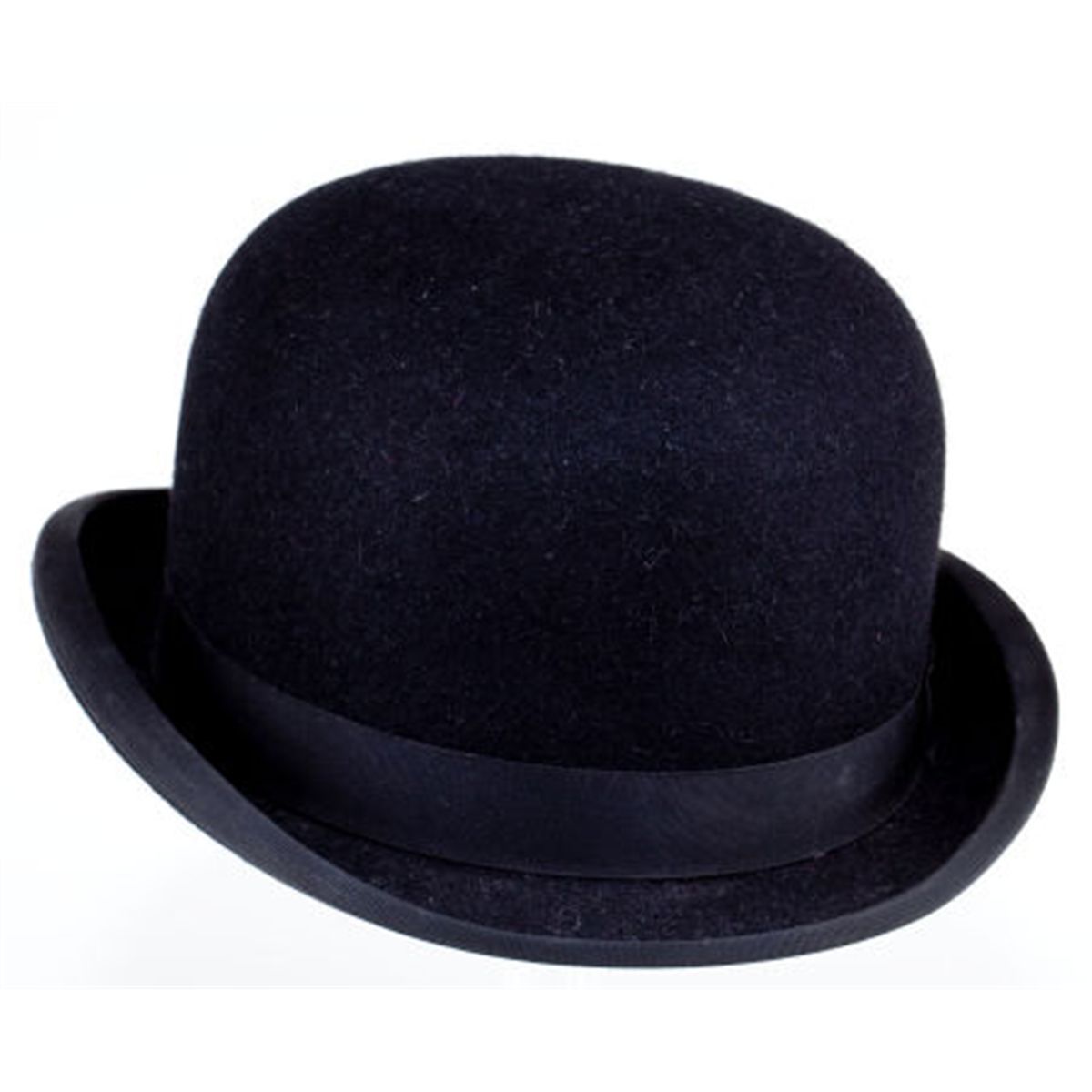 Bowler hat Clip art - Black h