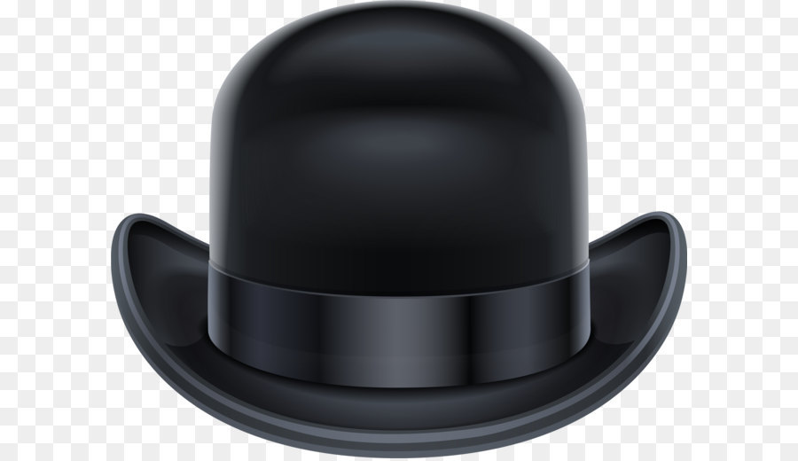 Bowler Hat Clip Art   Black Hat Png Image - Bowler Hat, Transparent background PNG HD thumbnail