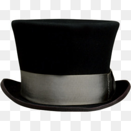 Gentleman Hat, Plastic, Black, Top Hat Png Image And Clipart - Bowler Hat, Transparent background PNG HD thumbnail