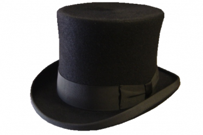 Brown Wool Bowler Hat By Gamb