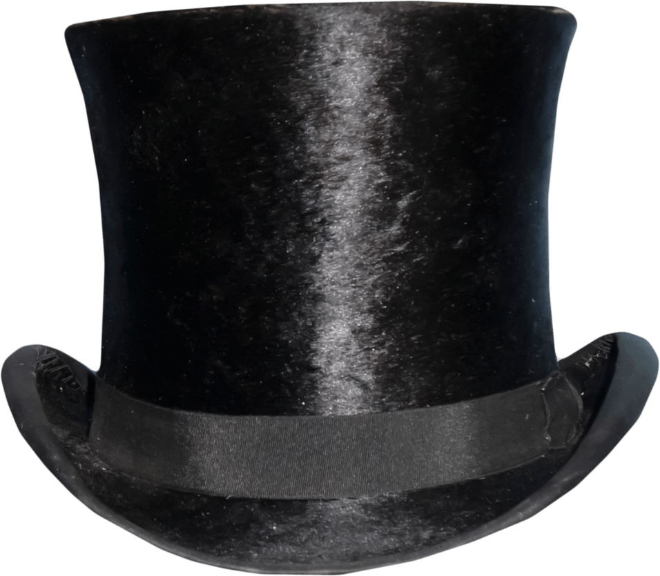 Brown Top Hat PNG Clipart