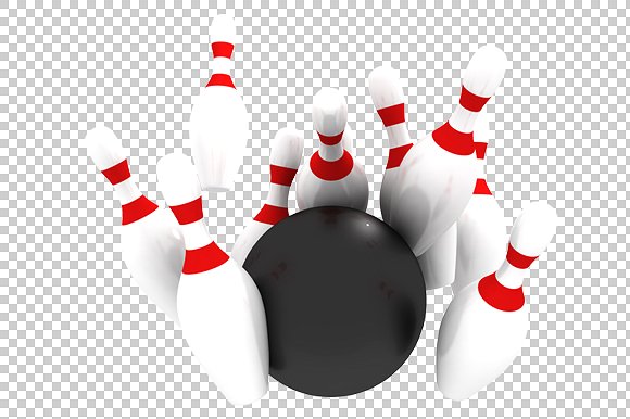 Bowling   3D Render Png   Graphics - Bowling, Transparent background PNG HD thumbnail
