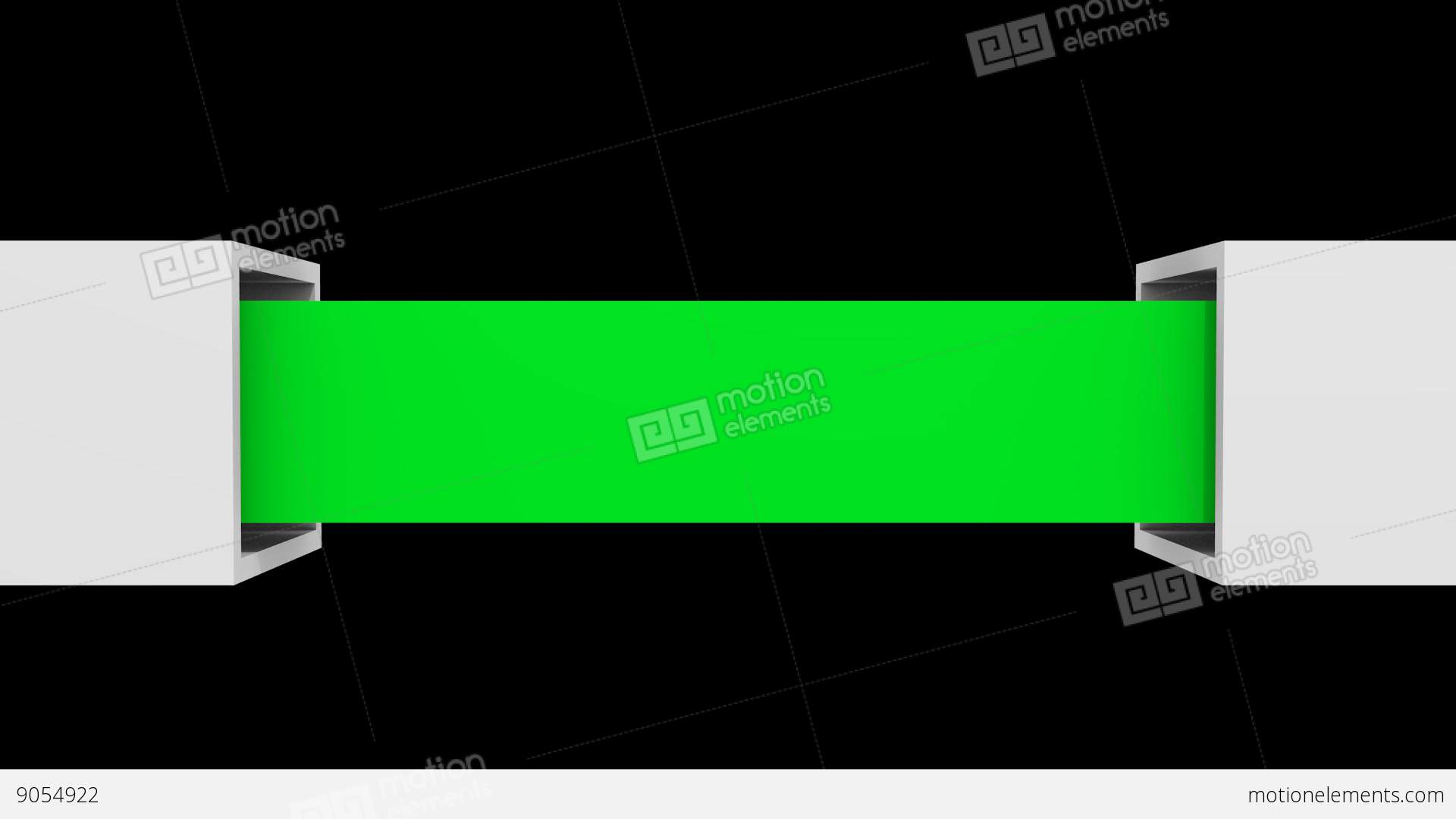 Green Open Box Png Stock Video Footage - Box, Transparent background PNG HD thumbnail