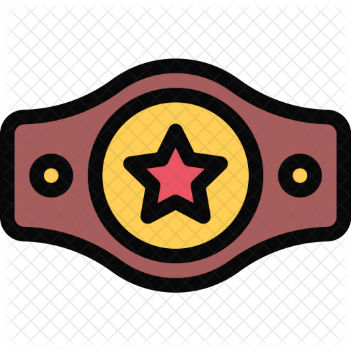 Boxing, Belt, Athlete, Fitness, Gym, Sport, Training Icon - Boxing Belt, Transparent background PNG HD thumbnail