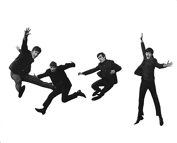 Beatles Film U0027Mersey Boyu0027 Now Filming In New York City - Boy Jumping, Transparent background PNG HD thumbnail