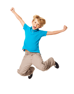 Child Png - Boy Jumping, Transparent background PNG HD thumbnail