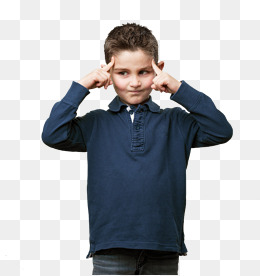 Think About The Boy, Hd, Little Boy, Think Seriously Png Image   Thinking - Boy Thinking, Transparent background PNG HD thumbnail